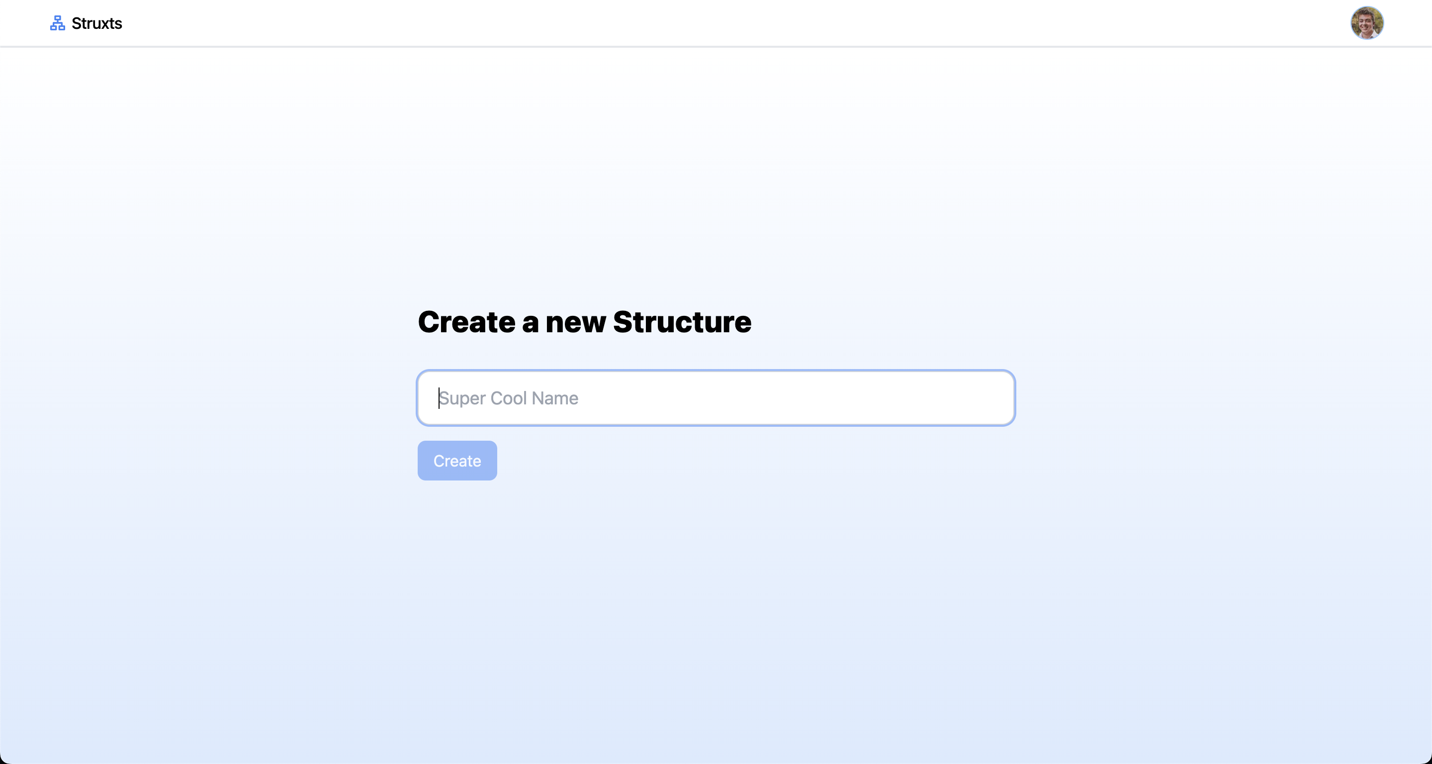 Create Struxt